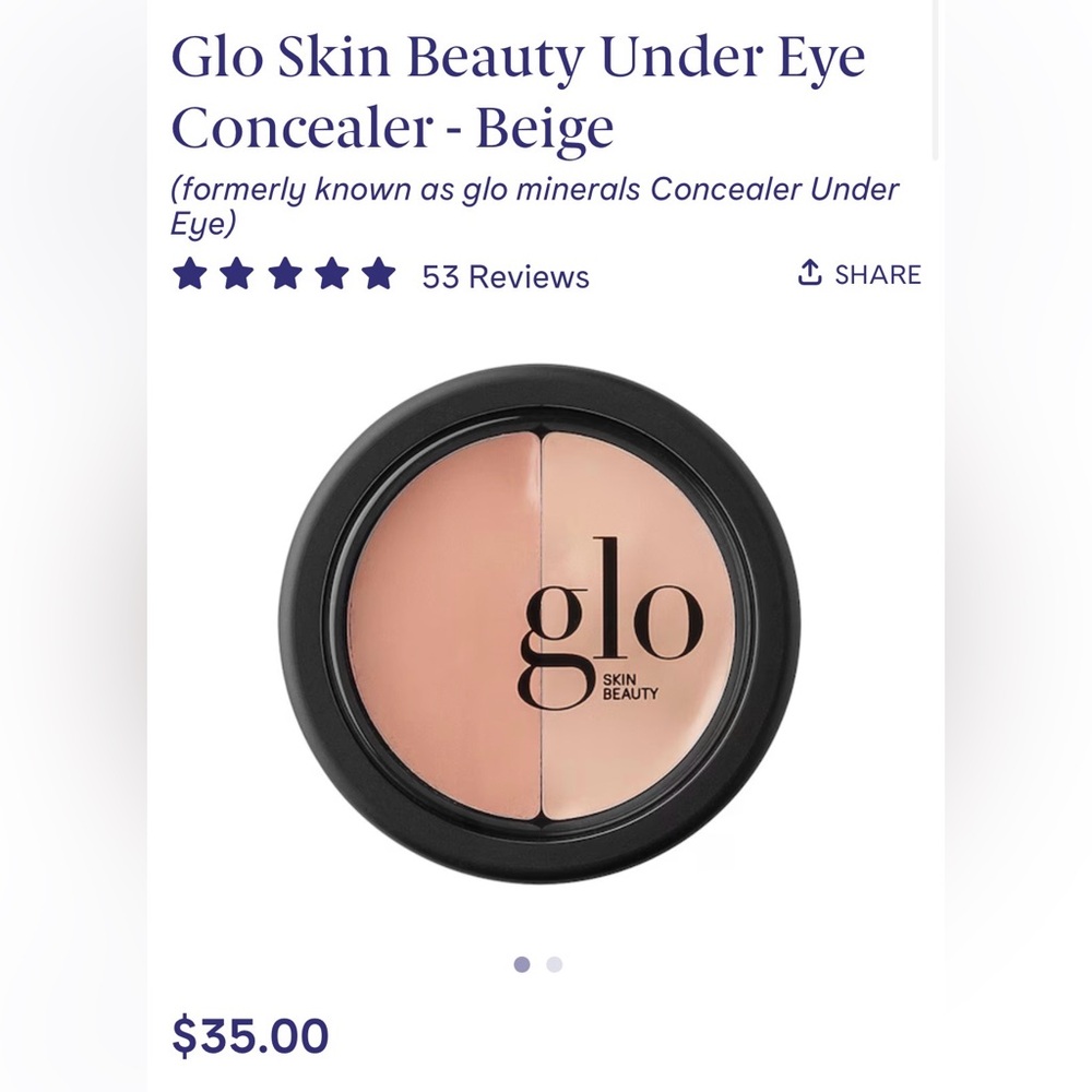 Go Skin Beauty- Beige Under Eye Concealer